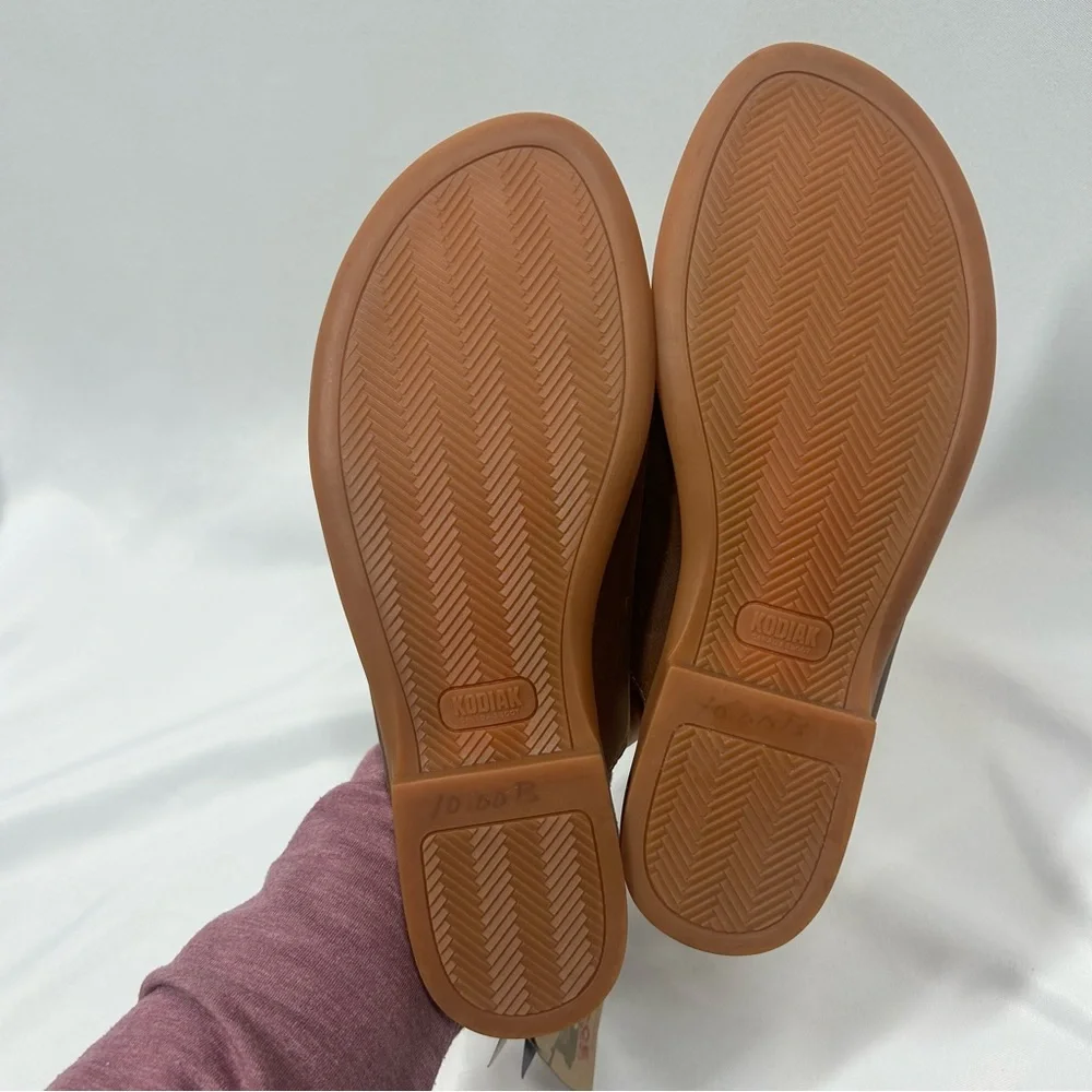 NWT Kodiak | Makena Genuine Leather Brown Sandals Slingback Women’s Size 9.5 - Picture 12 of 12